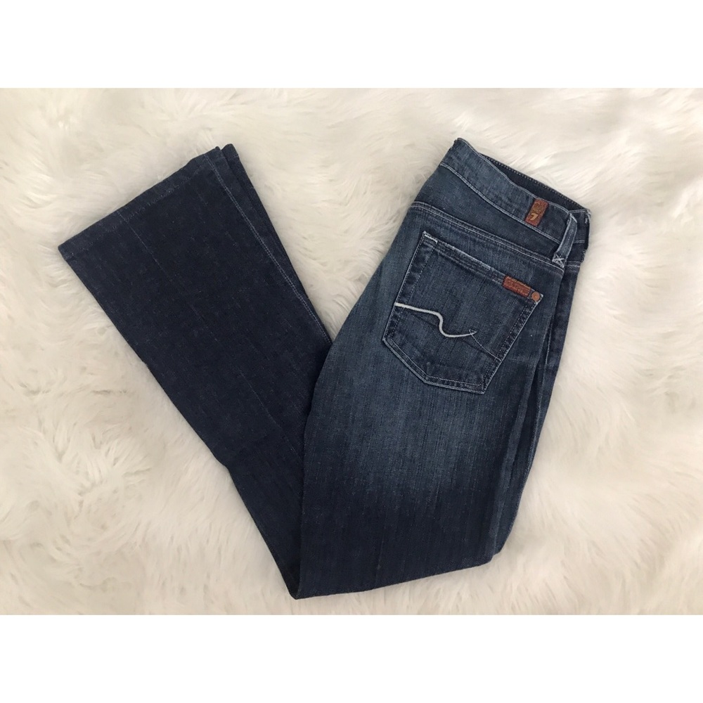 7 For All Mankind Flare Jeans in Size 27